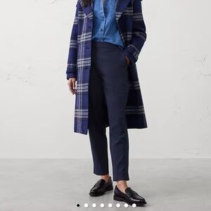 Banana Republic Navy Hayden Dress Pants Petite